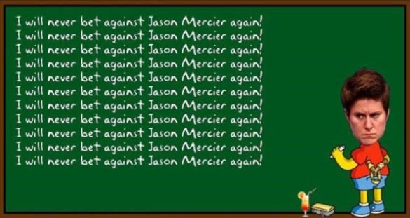 Selbst Never bet again Mercier