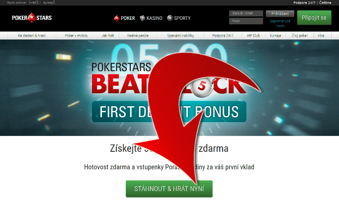Registrácia na PokerStars – Stiahnuť softvér
