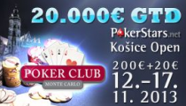 Živé kvalifikácie na P****Stars.net Košice Open €20,000 GTD
