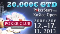 P****Stars Košice Open €20,000 GTD: Je viac ako isté, že garancia vysoko pretečie!