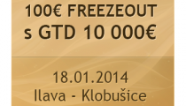 €10,000 GTD DoubleStar OPEN, Ilava-Klobušice už túto sobotu (18.01.2014)! 