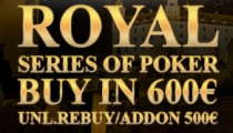 Ďalší turnaj z Royal Series of Poker už v pondelok