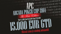 Skvelá akcia v Leviciach: Arcada Poker Cup 2014 o €15,000 freeroll!