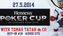 Hennessy Poker Cup: Dnes posledný turnaj úvodnej série s Tomášom Tatarom a spol.!