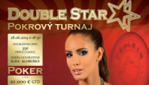 Už túto sobotu ďalšie DoubleStar Open €35+€10 Triple chance s garanciou €10,000!