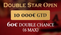 Už tento piatok DoubleStar Open €10,000 GTD