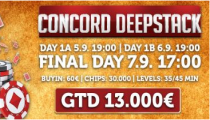 Live report: CCC deepstack €13,000 GTD Day 1a