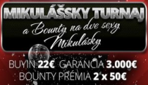Sexy bounty Mikulášky v CCC Bratislava v turnaji o GTD €3,000