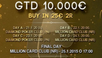 Už dnes štartuje Together as One €10,000 GTD