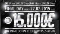 Concord Deepstack €15,000 GTD Day 1b ovládol Michal Chamila
