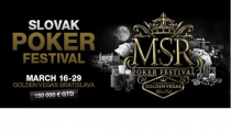 Live report: €15,000 GTD SLOVAK POKER SERIES Side Event MSR Day 1a