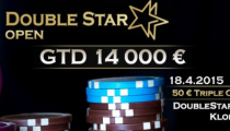 Nová DoubleStar Open Series štartuje už tento víkend. Hrať sa bude €14,000 GTD