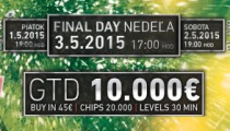 Live report: Concord Special €10,000 GTD finálový deň