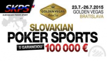 Slovakian Poker Sport €100,000 GTD už tento týždeň!