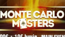 Monte Carlo Masters €20,000 GTD už tento týždeň!