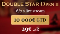 DoubleStar Open s garanciou €10,000 už tento víkend