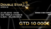 Live report: DoubleStar Open III - €33 Triple Chance €10,000 GTD