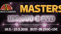 Live Report 1C: Poker Club Monte Carlo - Banco Casino Masters s GTD 100,000€