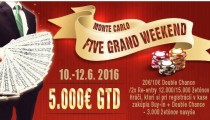 Five Grand Weekend vyzbieraných len 2.810€!