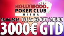 Zaujímavý víkend v Hollywood Poker Clube Nitra