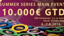 Rebuy Stars Summer Series Poprad: pravá letná pokrová ponuka s €10,000 GTD turnajom