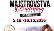 V Golden Vegas sa Majstrovstvá Bratislavy €50,000 GTD uskutočnia tento týždeň