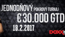 DOXXbet Open: Jednodňovka s garanciou až €30,000!