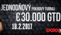 DOXXbet Open €30,000 GTD: Jednodňovka skončila 4-way dealom