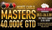 Monte Carlo Košice predstavilo skvelý turnaj: Monte Carlo Masters €40,000 GTD!