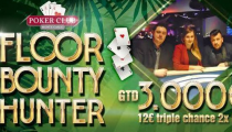 Zahrajte si Floor Bounty Hunter €3,000 GTD v košickom Monte Carle
