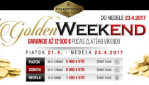 V Golden Vegas cez víkend Golden Weekend s celkovou garanciou €12,500