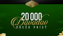 Už v utorok štartuje v Golden Vegas €20,000 GTD turnaj!