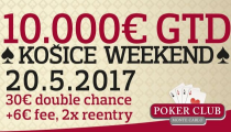Monte Carlo Košice oslavuje 8. výročie vzniku obľúbeným Košice Weekendom €10,000 GTD