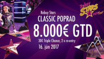 Funky zábava na víkend? Rebuy Stars Poprad oslávi druhé narodeniny aj €8,000 GTD turnajom