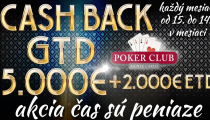 €7,000 Cashback v Košickom Monte Carle má za sebou prvý úspešný mesiac!