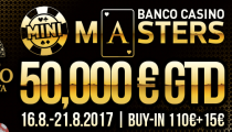 V Bancu dnes Ladies Night €2,500 GTD. V piatok a sobotu garancia celkovo až €11,000