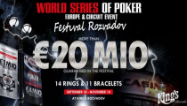 Main event WSOPE v Rozvadove bude mať garanciu €5,000,000!