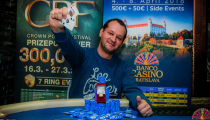 Prsteň z prestížneho Highroller CPF na ruke Jozefa Krajana za 9,357€! Main Event s GTD 200,000€ spoznal ďalších účastníkov Day 2!