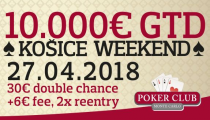 Hľadá sa šampión aprílového vydania Košice Weekendu s garanciou €10,000