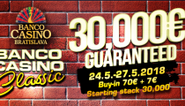 Od zajtra v Banco Casino iba za 77€ o 30,000€ garanciu!