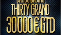Štart pokrovej sezóny v Banco Casino Bratislava bude nabitý – Thirty Grand 30,000€ GTD & Cash Game Festival!