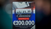 Dutch Classics Main Event: Daniel Ondrejka prešiel sitom Day 1A