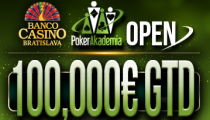 Pokerakademia Open so 100,000€ GTD štartuje v Banco Casino už budúci týždeň!