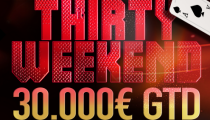 Banco Casino Košice hostí Thirty Weekend s GTD 30,000€ už od zajtra!