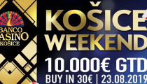 Už v piatok Košice Weekend s garanciou krásnych €10,000!