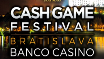 Štvrtá edícia svetového Cash Game Festivalu štartuje od stredy v Banco Casino Bratislava!