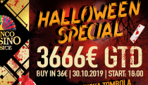 V Banco Casino Košice v stredu atraktívny Halloween Special €3,666 GTD