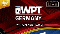Živý prenos: Day 2 €566,000 GTD WPT Opener