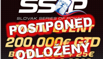 Main Event Slovak Series Of Poker 2020 sa odkladá, no séria pokračuje!