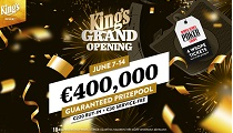 Slovenská jedenástka v Day 2 prezbieraného €400,000 GTD King`s Grand Opening Event